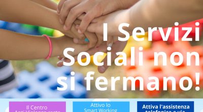 Emergenza Covid19 – I Servizi Sociali non si fermano!