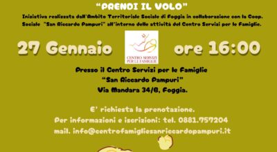 Proiezione del Film “Prendi il Volo”