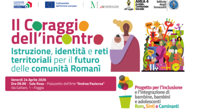 Il coraggio dell’incontro – Istruzione, identità e reti territoriali per il futuro delle comunità Romanì