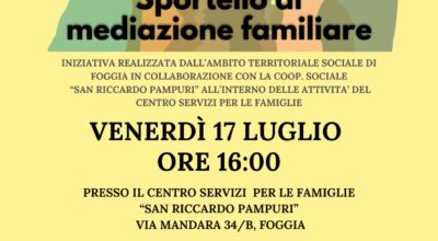 Sportello di mediazione familiare