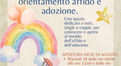 Sportello permanente di orientamento affido e adozione